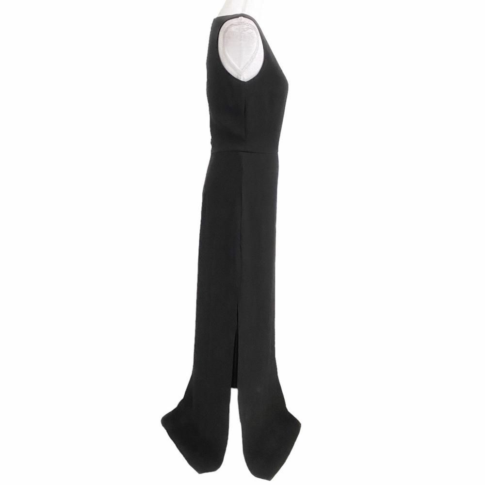 MODERN CITIZEN BLACK SLEEVELESS SIDE SLIT MAXI FORMAL DRESS - S